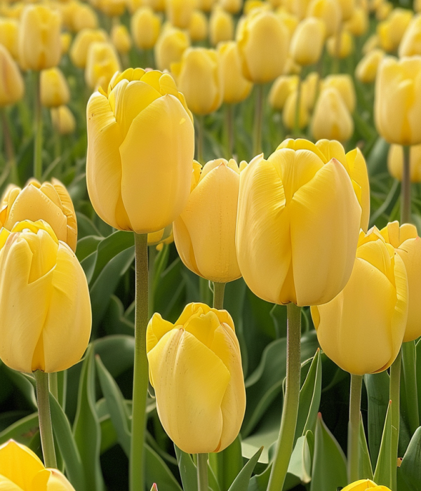25 x Bulk Yellow Tulips