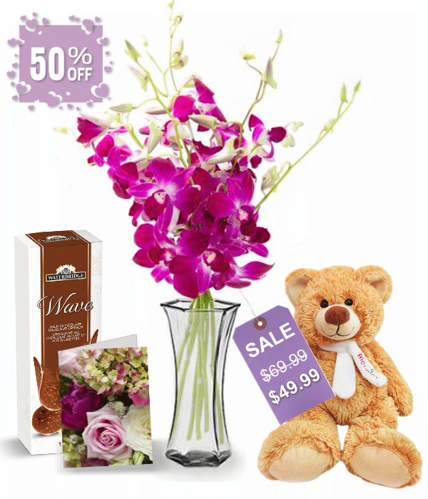 50 fleurs d'orchidées pour la fête des mères III