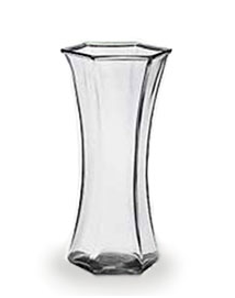 Vase soufflé en verre artisanal
