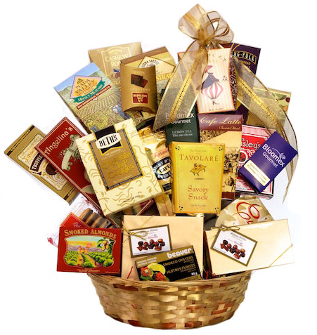 Gourmet Delight Gift Basket