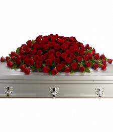Arrangement de cercueil 'Grand amour'