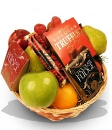 Fruit & Chocolate Gift Basket