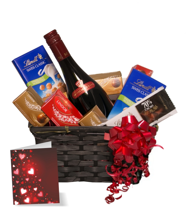 LATERN 6 Pièces Grands Paniers Cadeaux Vides, 25CM X 20CM X 11CM Rouge Paniers Cadeaux Panier à