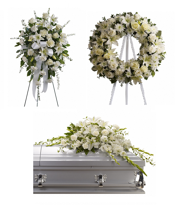 Serenity Funeral Flower Package