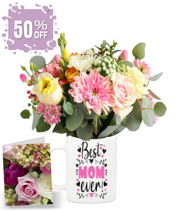 Mother's Day Mug & Flowers I