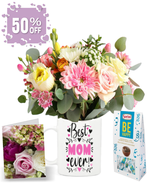Mother's Day Mug & Flowers III