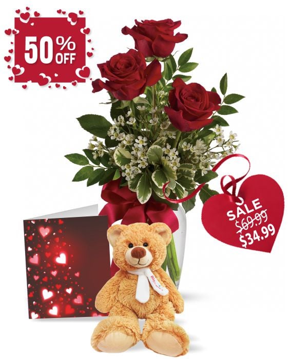 Roses & Teddy Special